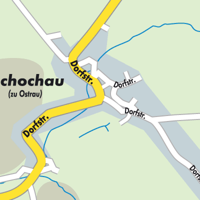 Stadtplan Zschochau