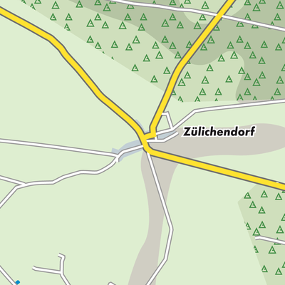 Übersichtsplan Zülichendorf