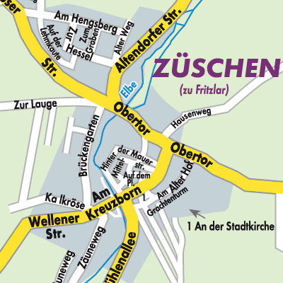 Stadtplan Züschen