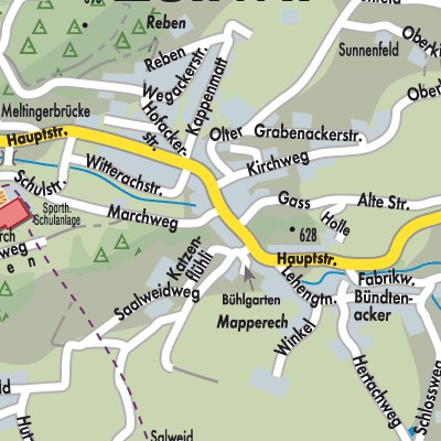 Stadtplan Zullwil