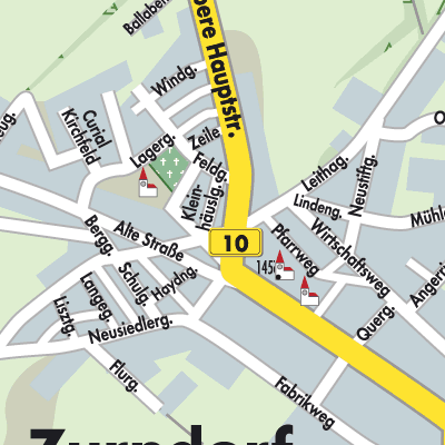Stadtplan Zurndorf