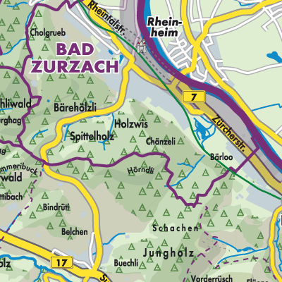 Übersichtsplan Zurzach